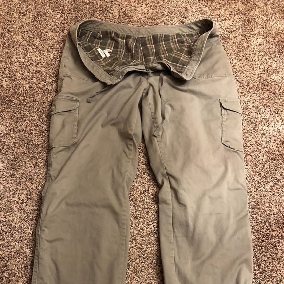 ll bean flannel lined pants